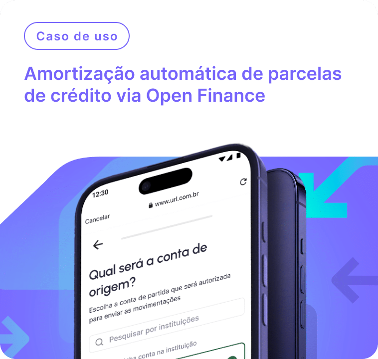amortização automática de parcelas de crédito via Open Finance