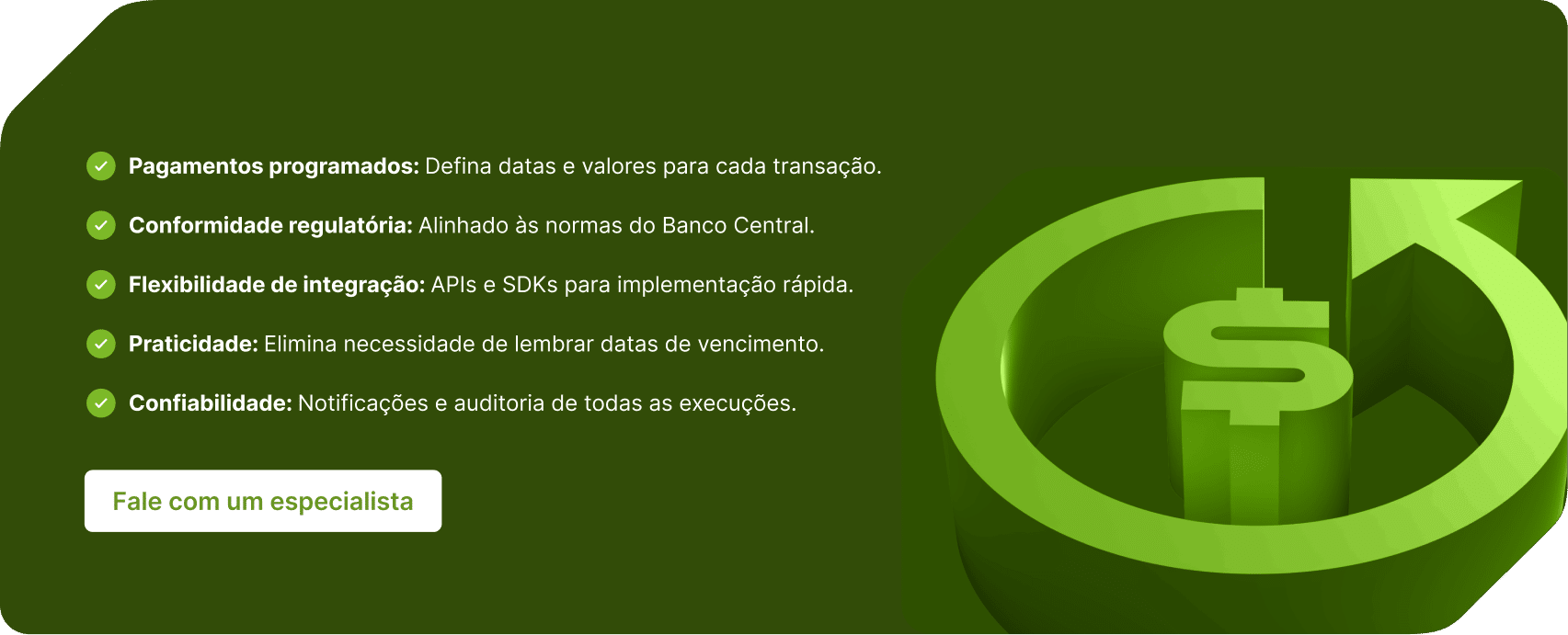 Pagamentos Pix programados com praticidade e segurança