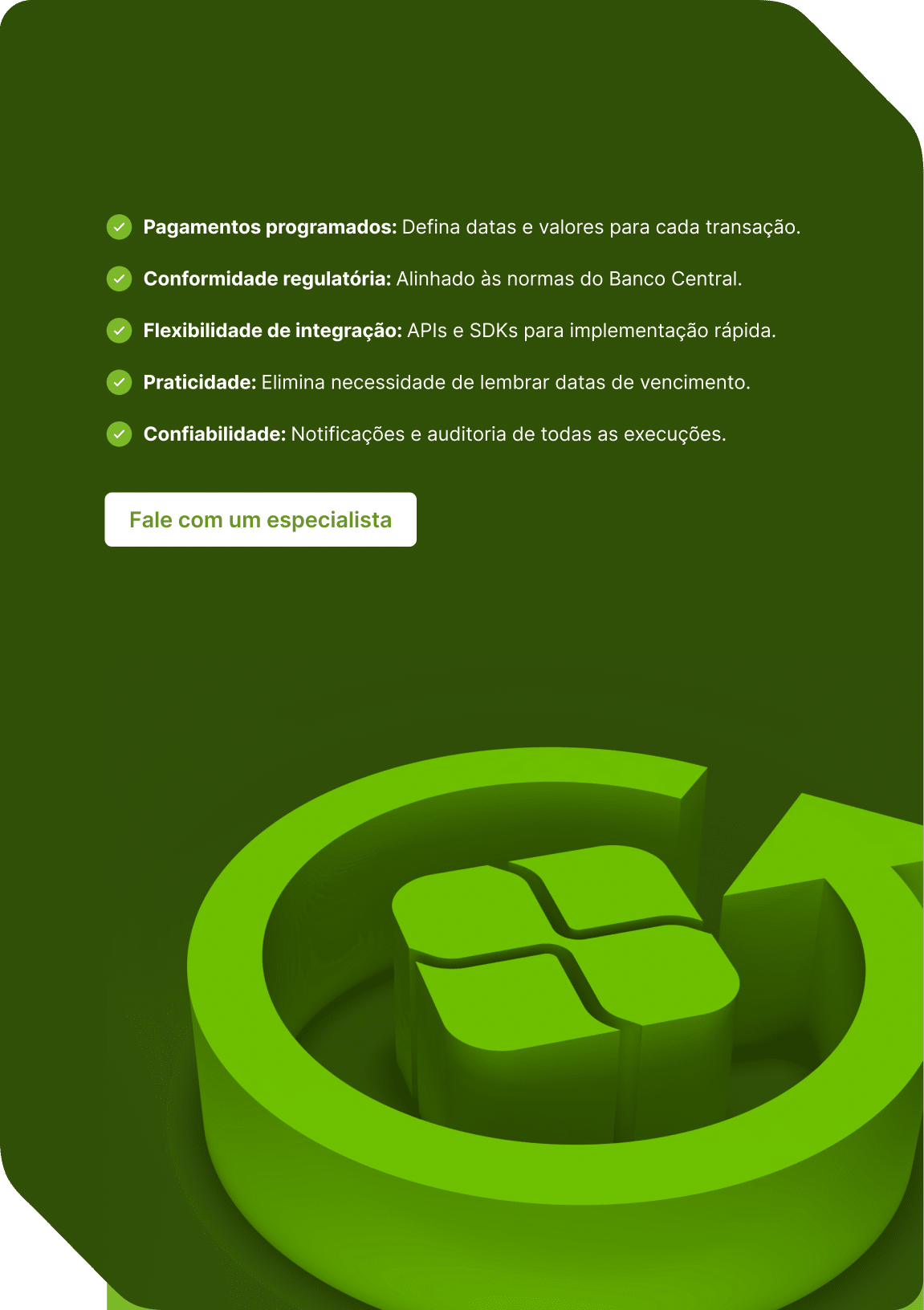 Pagamentos Pix programados com praticidade e segurança​